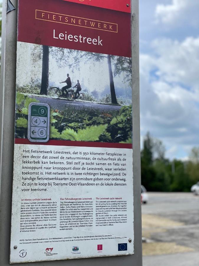 Vakantiehuis Cerise, Luxueus Genieten In De Leiestreek 代因泽 外观 照片